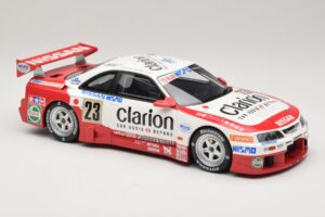 Nissan Skyline GT-R R33 LM GT1 #23 K. Hoshino / M. Hasemi / T. Suzuki Clarion Team NISMO 24 Hours of Le Mans 1996 Otto 1:18 O — attēls 4 no 6