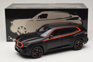 BMW XM G09 Matt Black Minichamps 1:18 110023301 Metāls — attēls 8 no 8