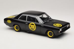 Opel Rekord C #201 Black Widow MCG 1:18 MCG18560 Metāls — attēls 4 no 6