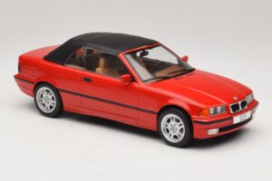 BMW 3 Series E36 Kabriolets Sarkans MCG 1:18 MCG18317 Metāls — attēls 5 no 7