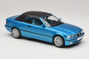 BMW 3 Series E36 Kabriolets Zils Metālisks MCG 1:18 MCG18319 Metāls — attēls 5 no 7