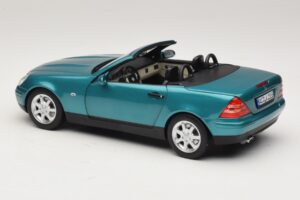 Mercedes SLK R170 Vivianite Green Norev 1:18 183021 Metāls — attēls 9 no 10
