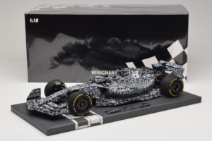 Alfa Romeo Orlen C42 V. Bottas Testing Barcelona 2022 Minichamps 1:18 117229977 Sveķi — attēls 7 no 7
