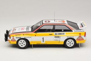 Audi Quattro #1 W. Rohrl / C. Geistdorfer Rally Monte Carlo Winner 1984 Minichamps 1:18 A5-5894 Metāls — attēls 3 no 6