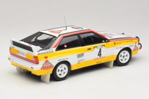 Audi Quattro A2 #4 W. Rohrl / C. Geistdorfer Rally Portugal 1984 Minichamps 1:18 153841104 Metāls — attēls 2 no 6