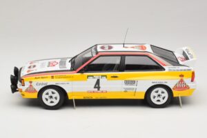 Audi Quattro A2 #4 W. Rohrl / C. Geistdorfer Rally Portugal 1984 Minichamps 1:18 153841104 Metāls — attēls 3 no 6