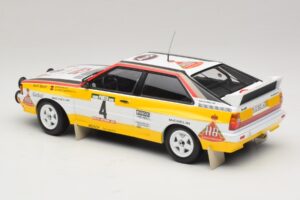 Audi Quattro A2 #4 W. Rohrl / C. Geistdorfer Rally Portugal 1984 Minichamps 1:18 153841104 Metāls — attēls 5 no 6