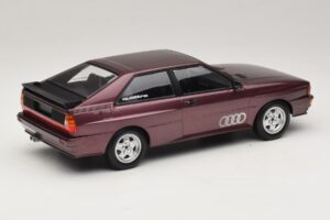 Audi Quattro Purple Metallic Minichamps 1:18 155016125 Metāls — attēls 2 no 6