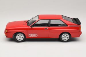 Audi Quattro Sarkans Dīlera Izdevums Minichamps 1:18 A5-5893 Metāls — attēls 3 no 6