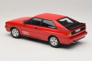 Audi Quattro Sarkans Dīlera Izdevums Minichamps 1:18 A5-5893 Metāls — attēls 5 no 6