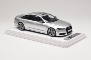 Audi S6 C7 Florett Silver Metallic IVY Merit 1:18 REMC038 Sveķi — attēls 4 no 7