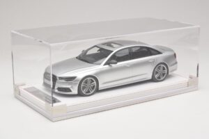 Audi S6 C7 Florett Silver Metallic IVY Merit 1:18 REMC038 Sveķi — attēls 6 no 7