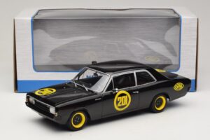 Opel Rekord C #201 Black Widow MCG 1:18 MCG18560 Metāls — attēls 6 no 6