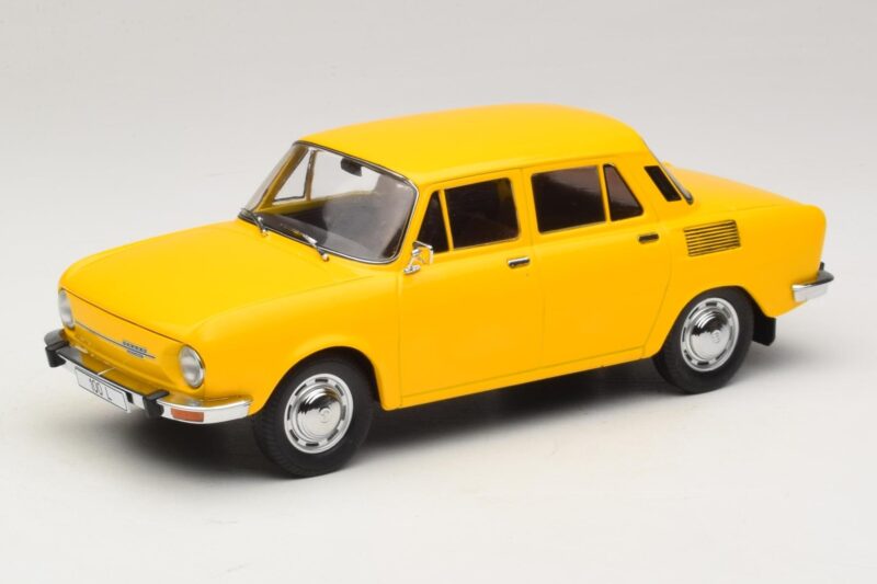 Skoda 100 L Dzeltens MCG 1:18 MCG18781 Metāls