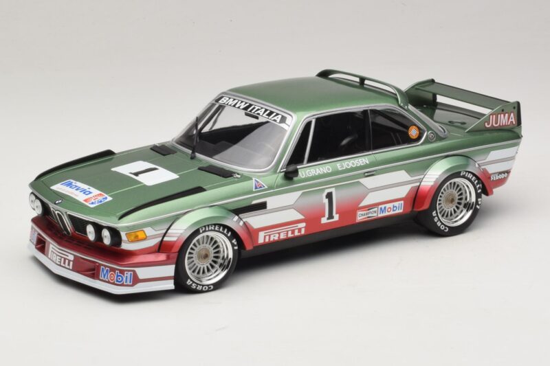 BMW 3.0 CSL #1 U. Grano BMW Italia ETCC Zandvoort 1979 Minichamps 1:18 155792501 Metāls