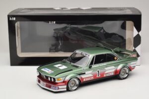 BMW 3.0 CSL #1 U. Grano BMW Italia ETCC Zandvoort 1979 Minichamps 1:18 155792501 Metāls — attēls 6 no 6