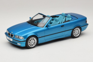 BMW 3 Series E36 Kabriolets Zils Metālisks MCG 1:18 MCG18319 Metāls