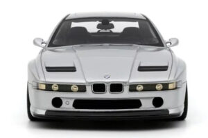 BMW 858 CSL Reyn Speed Shop Sudrabs Otto 1:18 OT1173 Sveķi — attēls 4 no 5