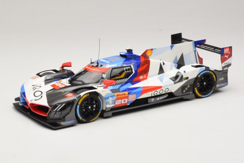 BMW M Hybrid V8 LMDh #20 V. Rossi Bahrain Test 2024 Minichamps 1:18 155242046 Metāls