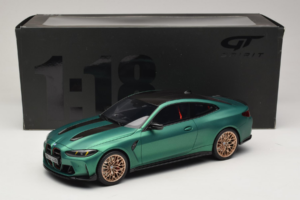 BMW M4 CS G82 Frozen Isle of Man Green GT Spirit 1:18 GT994 Sveķi — attēls 6 no 6