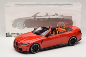 BMW M4 G83 Kabriolets Red Metallic Minichamps 1:18 110021030 Metāls — attēls 8 no 8