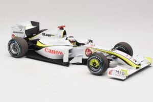 Brawn GP BGP001 #22 J. Button Singapore GP 2009 Minichamps 1:18 180090222 Sveķi — attēls 4 no 7