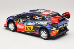Ford Puma Rally1 #22 M. Sesks / R. Francis Rally Sweden 2025 IXO 1:18 18RMC240 Metāls — attēls 5 no 6