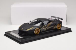 Ferrari 458 LB Works Matt Black BBA 1:18 REMC037 Sveķi — attēls 7 no 7