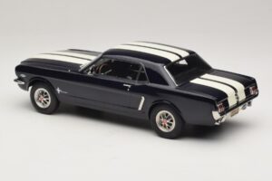 Ford Mustang Nightmist Blue Norev 1:18 182805 Metāls — attēls 5 no 6