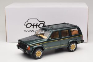 Jeep Cherokee XJ Limited Hunter Green Otto 1:18 OT1204 Sveķi — attēls 6 no 6