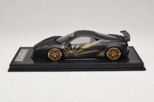 Ferrari 458 LB Works Matt Black BBA 1:18 REMC037 Sveķi