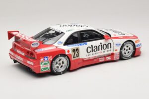 Nissan Skyline GT-R R33 LM GT1 #23 K. Hoshino / M. Hasemi / T. Suzuki Clarion Team NISMO 24 Hours of Le Mans 1996 Otto 1:18 O — attēls 2 no 6