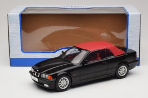 BMW 3 Series E36 Kabriolets Melns MCG 1:18 MCG18318 Metāls — attēls 7 no 7