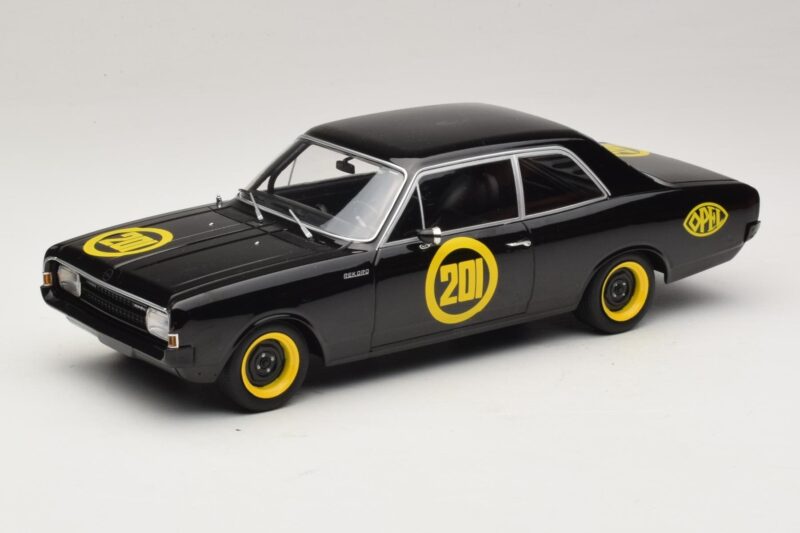 Opel Rekord C #201 Black Widow MCG 1:18 MCG18560 Metāls