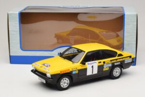 Opel Kadett C GT/E #1 W. Rohrl / H. Menne Westfalen Lippe Rally 1977 MCG 1:18 MCG18651R Metāls — attēls 6 no 6
