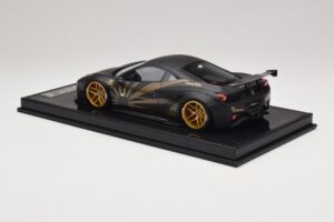 Ferrari 458 LB Works Matt Black BBA 1:18 REMC037 Sveķi — attēls 5 no 7