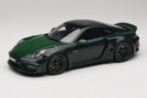 Porsche 911 992 Turbo S Brabus 900 Rocket R Mean Green GT Spirit 1:18 GT959 Sveķi