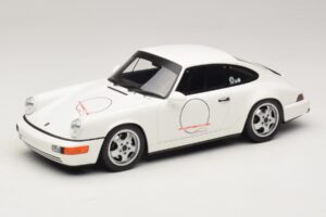 Porsche 911 964 Carrera Cup USA Edition Grand Prix White GT Spirit 1:18 GT995 Sveķi