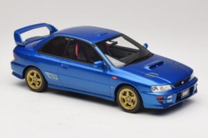 Subaru Impreza WRX STI GC8 Type R Version V Limited Sonic Blue Otto 1:18 OT1249 Sveķi — attēls 4 no 6
