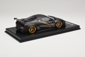 Ferrari 458 LB Works Matt Black BBA 1:18 REMC037 Sveķi — attēls 3 no 7