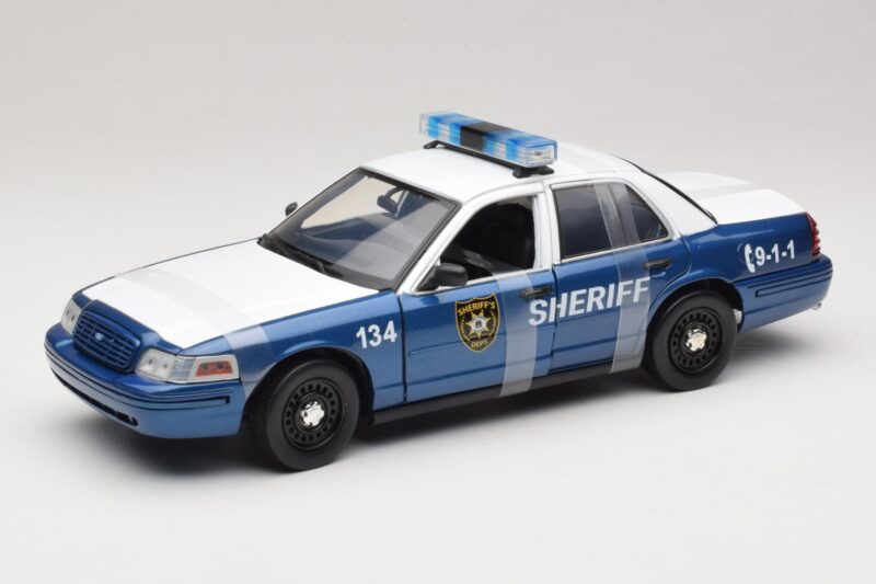 Ford Crown Victoria Police Interceptor The Walking Dead Greenlight 1:18 12957 Metāls