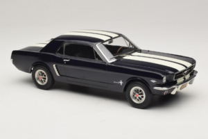 Ford Mustang Nightmist Blue Norev 1:18 182805 Metāls — attēls 4 no 6