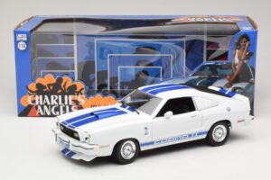 Ford Mustang II Cobra II Charlie's Angels Movie Greenlight 1:18 12880 Metāls — attēls 8 no 8