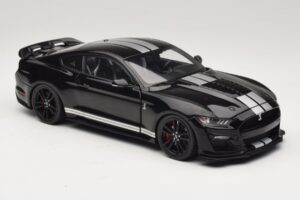 Ford Mustang Shelby GT500 S550 Melns IXO 1:18 U18RDC002-FO Metāls — attēls 6 no 8