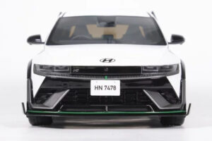 Hyundai Ioniq 5 N DK Edition Atlas White Matt Otto 1:18 OT1227 Sveķi — attēls 4 no 5
