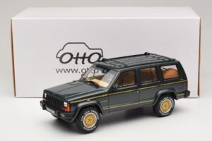 Jeep Cherokee XJ Limited Dark Hunter Green Otto 1:18 OT1340 Sveķi — attēls 6 no 6