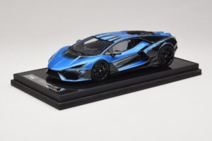 Lamborghini Revuelto Blue Black IVY Merit 1:18 REMC040 Sveķi — attēls 2 no 7
