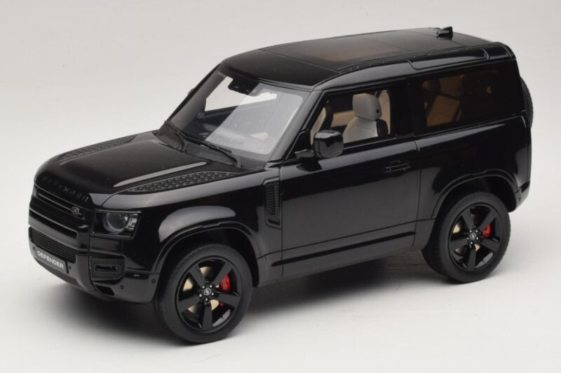 Land Rover Defender 90 L663 P400 X-Dynamic HSE Santorini Black GT Spirit 1:18 GT992 Sveķi