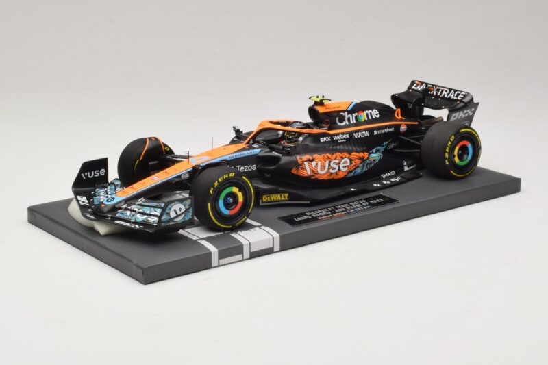 McLaren MCL36 #4 L. Norris Abu Dhabi GP 2022 Minichamps 1:18 537224004 Sveķi
