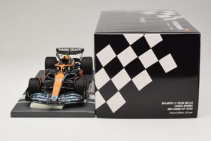 McLaren MCL36 #4 L. Norris Abu Dhabi GP 2022 Minichamps 1:18 537224004 Sveķi — attēls 7 no 7